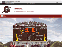 Tablet Screenshot of ganadoisd.org